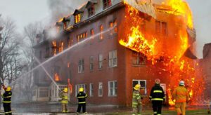 Residential Building Fire