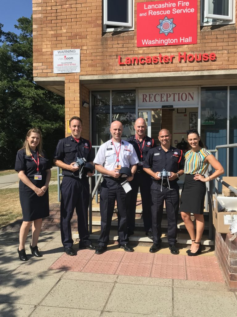 Firefighters donation 1
