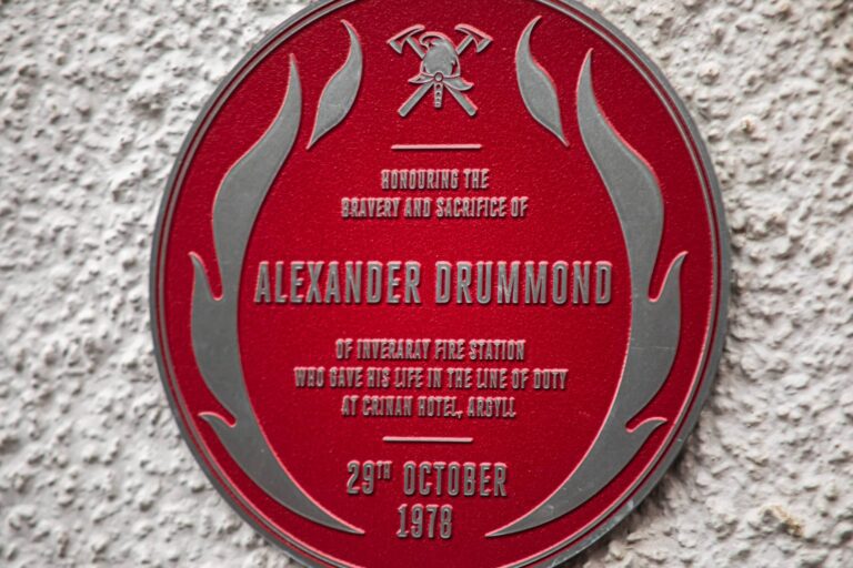 Fire Brigades Union Red Plaque