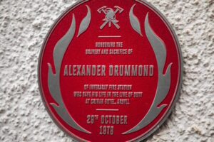 Fire Brigades Union Red Plaque