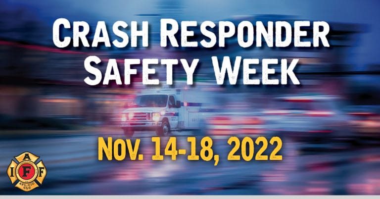 Crash Responder Safety Week begins