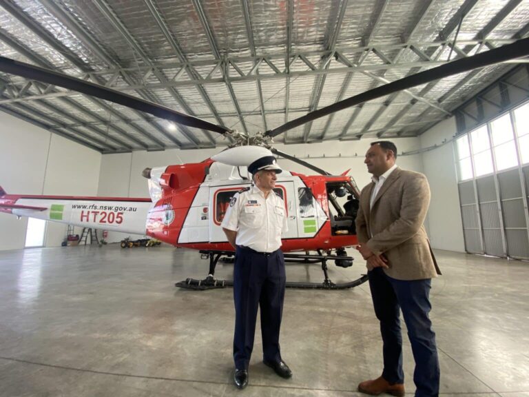 New South Wales rescue helicopter unveiled