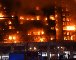 Fire Valencia
