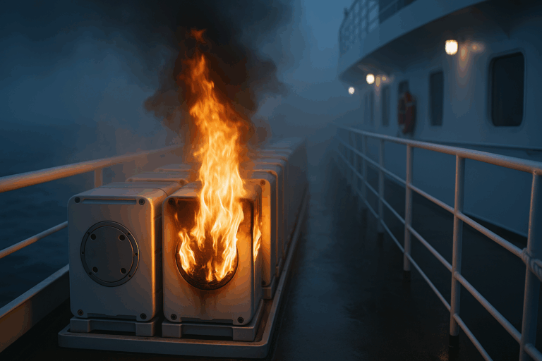 Picture of fire onboard - Fire Buyer