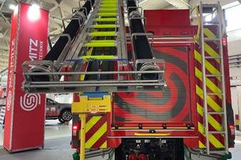 Picture of PDE ErgoBack rear deployment system - Photo by PDA - Fire Buyer