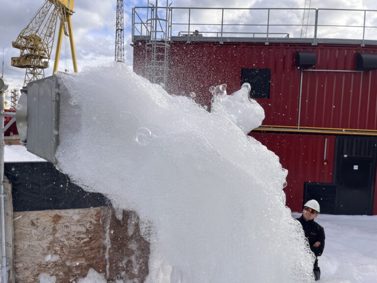 Pic of Survitec foam-pic by Survitec-Firebuyer.com