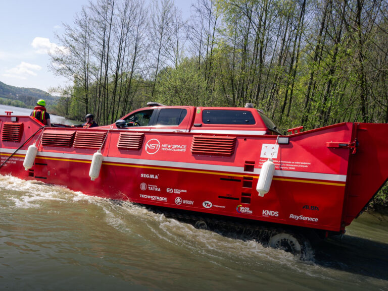 New Space Technologies to showcase ambibious vehicle at Interschutz. Firebuyer.com