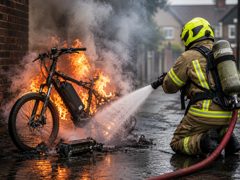 UK fire brigades tackling lithium-ion fire every five hours. firebuyer.com