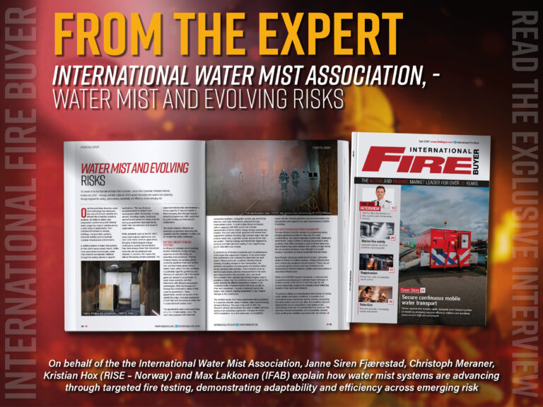 Water Mist and Evolving Risks. Firebuyer.com