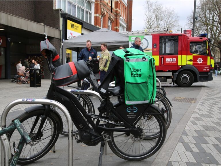 London Fire Brigade and Uber Eats launch battery safety partnership. Firebuyer.com