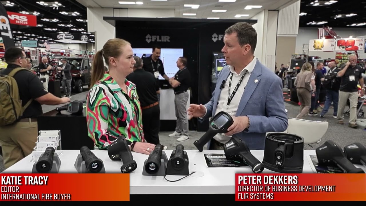 FLIR K85-N Thermal Imaging Camera for Firefighting at FDIC 2026. Firebuyer.com