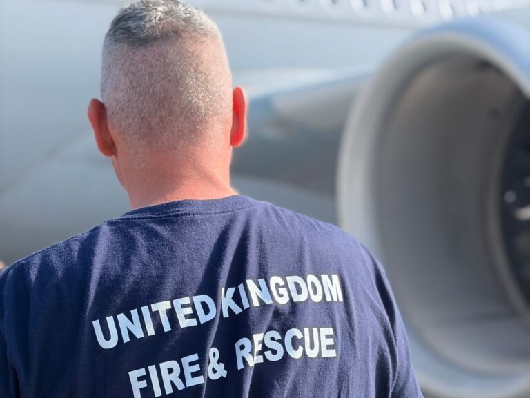 UK fire and rescue team deployed to Venezuela. firebuyer.com