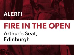 Firefighters tackle blaze on Arthur's Seat. firebuyer.com