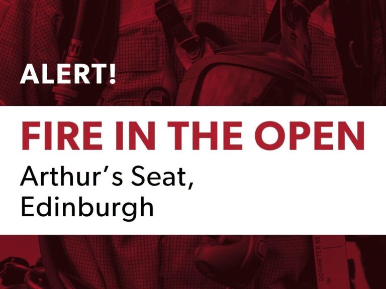 Firefighters tackle blaze on Arthur's Seat. firebuyer.com