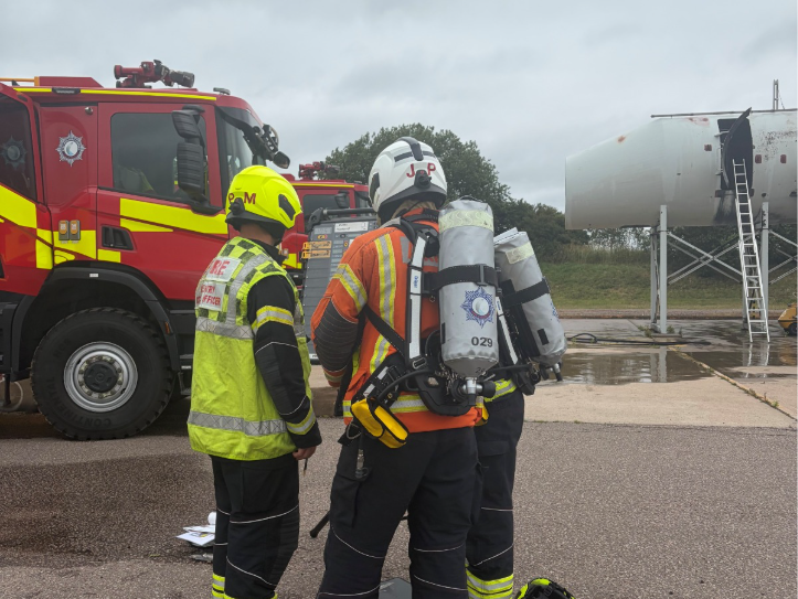 Airport upgrades firefighter safety. firebuyer.com