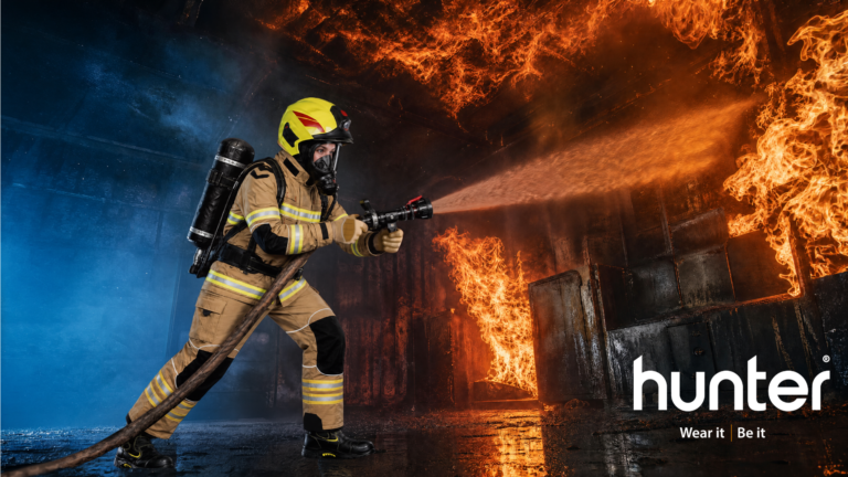 Hunter approved by PPE framework. firebuyer.com