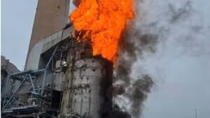 Fire at power station prompts emergency response. firebuyer.com