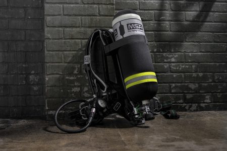The groundbreaking design of the MSA® M1 SCBA was a key factor in London’s selection of the new SCBA platform.  The breathing apparatus includes several patented and customizable features that help to enhance ergonomics and improve firefighter comfort and hygiene.  These include the industry’s lightest-weight backplate with a unique one-handed height adjustment; an advanced hip belt that evenly distributes the weight of the SCBA; and a padded harness that is fully water-repellent.